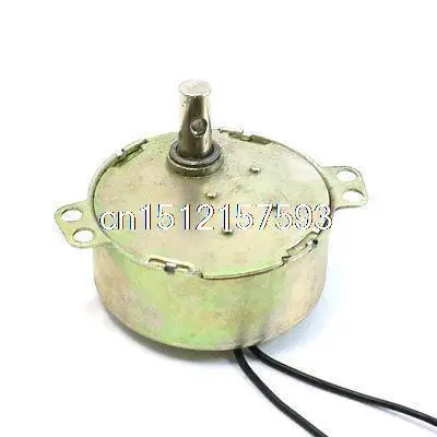 

Centrifugal Drive Shaft 2 Wire Connector Synchronous Motor AC 220-240V 5/6r/min