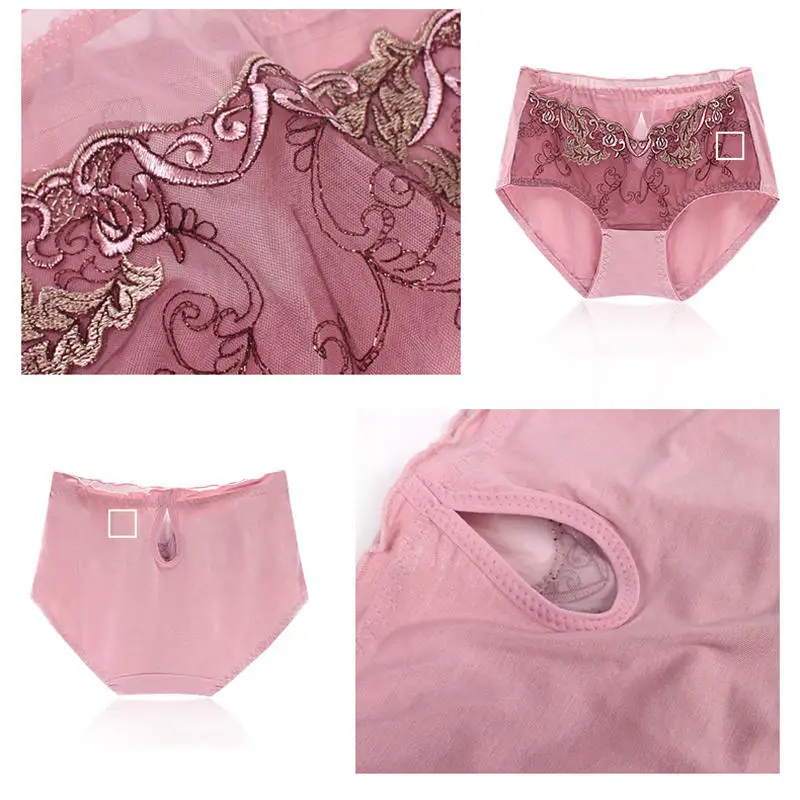 3 шт./лот кружевные хлопковые трусы нижнее белье для женщин сексуальное женское