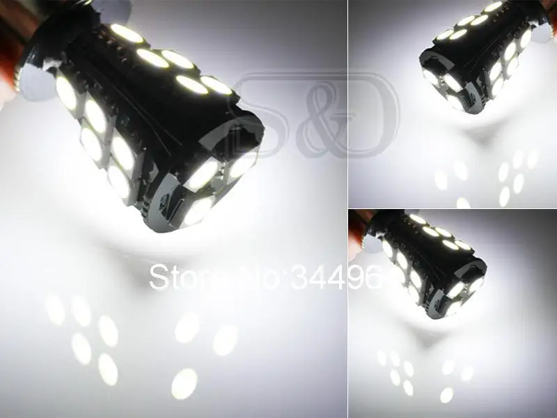 1157 BAY15D 18 SMD LED CANBUS Error Free светодиодный лампы p21/5 Вт Светодиодный ламп автомобиля задний стоп-сигнал светильник, футболка с принтом "автомобиль" светильник источник 12V D030