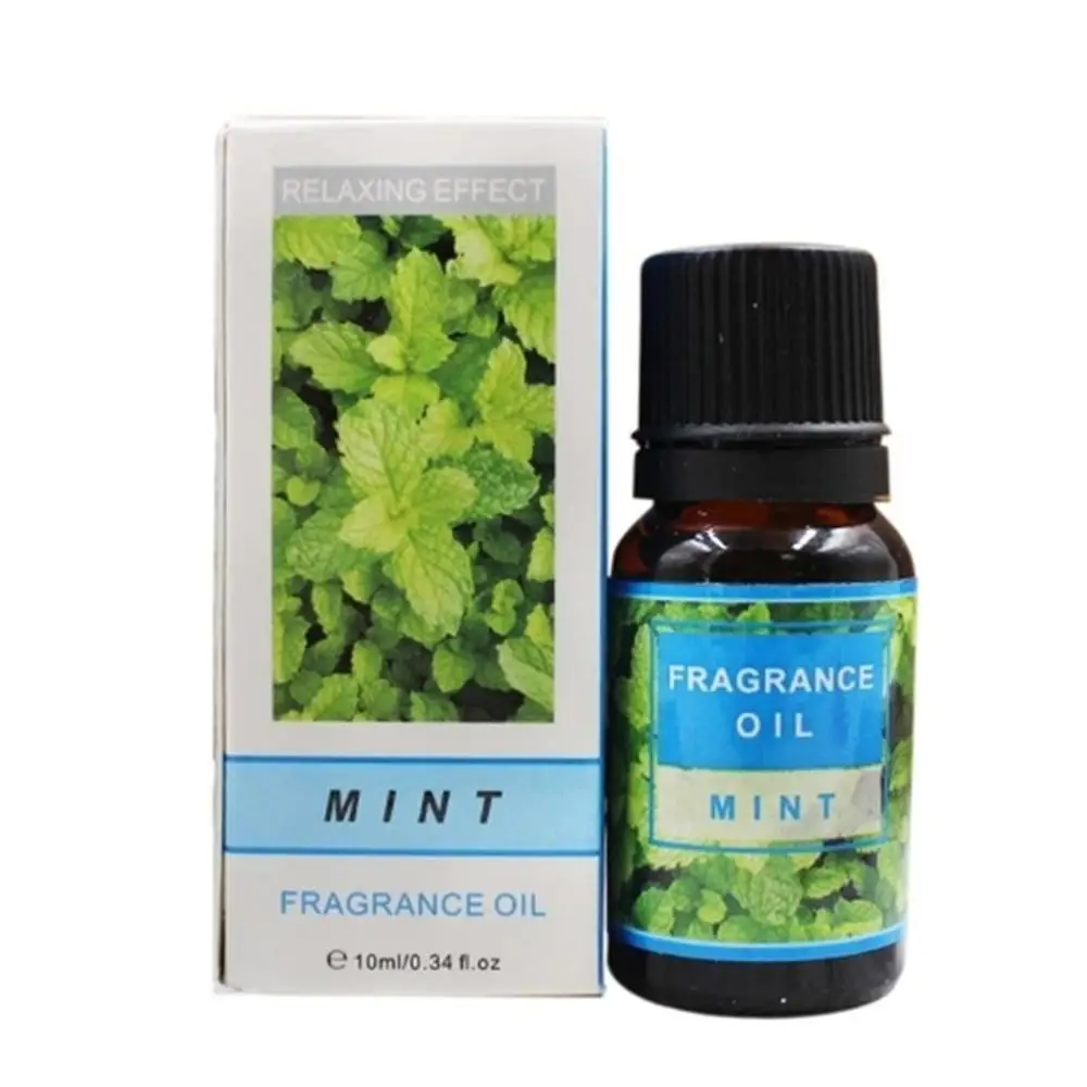 Mint 10ml Увлажнитель эфирных масел для ароматерапии диффузоры Лаванда чайное дерево лимонная мята Лилия розмарин увлажнитель лица S чай мер масло - Цвет: Mint 10ml