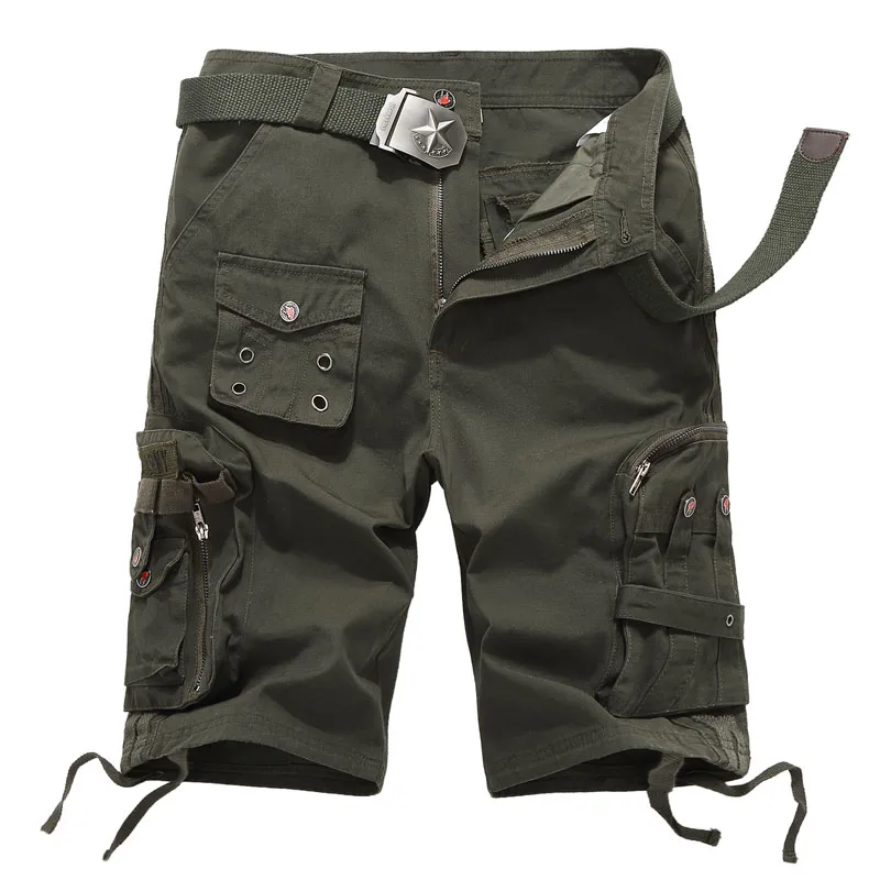 Для мужчин S Лето Камуфляж мульти карман Открытый Восхождение Cargo Short Мотобрюки