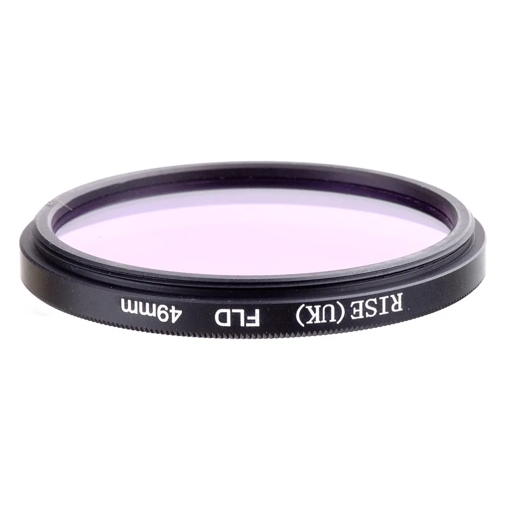 RISE (Великобритания) Новый 49 мм FLD фильтр объектива для Nikon Canon sony DLSR камеры + чехол