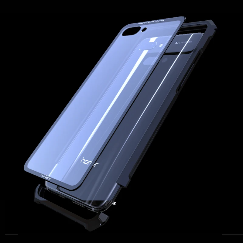 Авиационный металлический бампер винт для huawei Honor 10 чехол Защитный мобильного