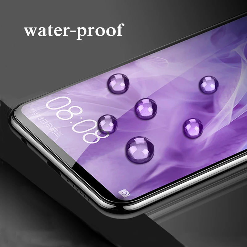 Protective case on the for huawei nova 2i glass cell phone cover 2 3 3i plus screen protector i protect huawai huaweii skin glas |