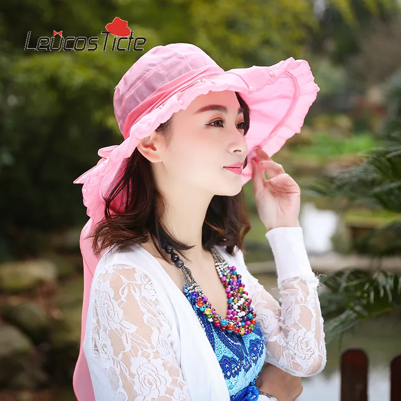 2017 дамы весной и летом моды солнцезащитный крем тень шляпа путешествия пляж