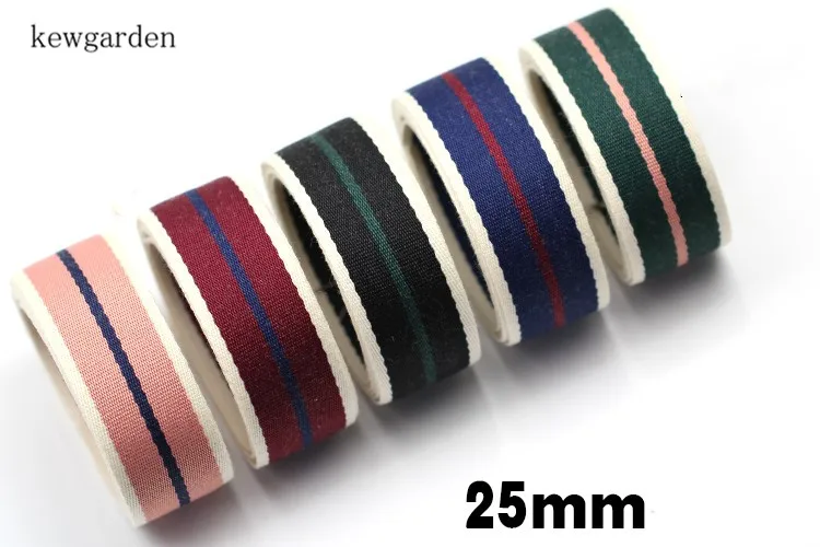 

Kewgarden 25 мм 1 "полоса хлопок атласные ленты ручной работы бант лента DIY лента 6 м/лот