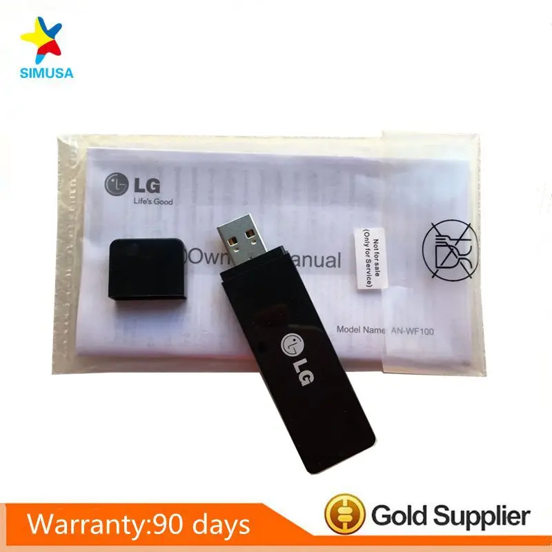 

New AN-WF100 original Stable TV Network Card wifi Dongle AN-WF100 Wi-Fi Dongle for LG Smart TV LV5700\LW6500/LM6200 other models