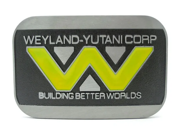 Weyland Yutani Building Better Worlds пряжка для ремня из фильма weyland|belt buckle|movie belt bucklesbuckles buckles |