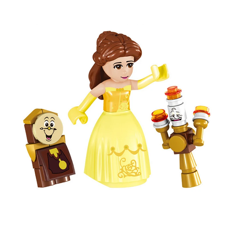 LELE 37001 Beauty And The Beasts Castle Building Blocks Sets Brick Compatible Lepining Friends Toys For Children | Игрушки и хобби
