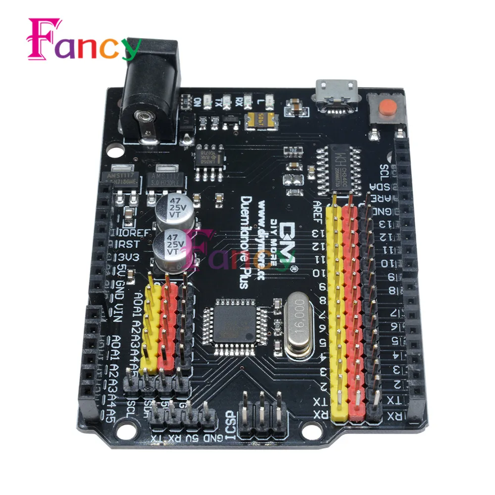 Макетная плата Duemilanove Plus модуль CH340G ATmega328P микроконтроллер заменяет FT232
