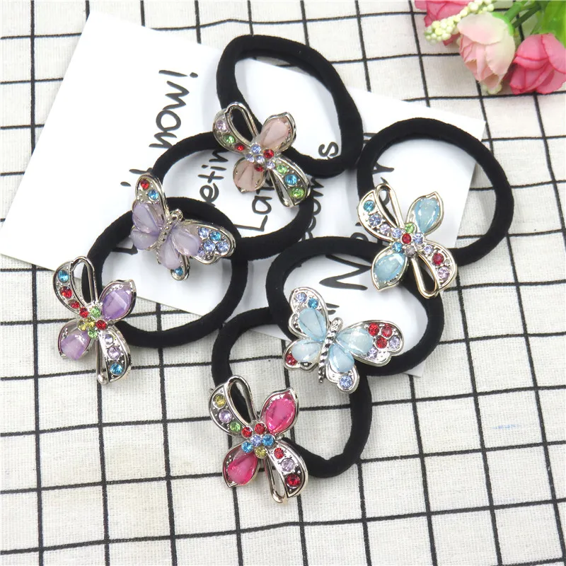1 шт/10 шт Любовь Бабочка Твердые аксессуары для волос женская головная повязка