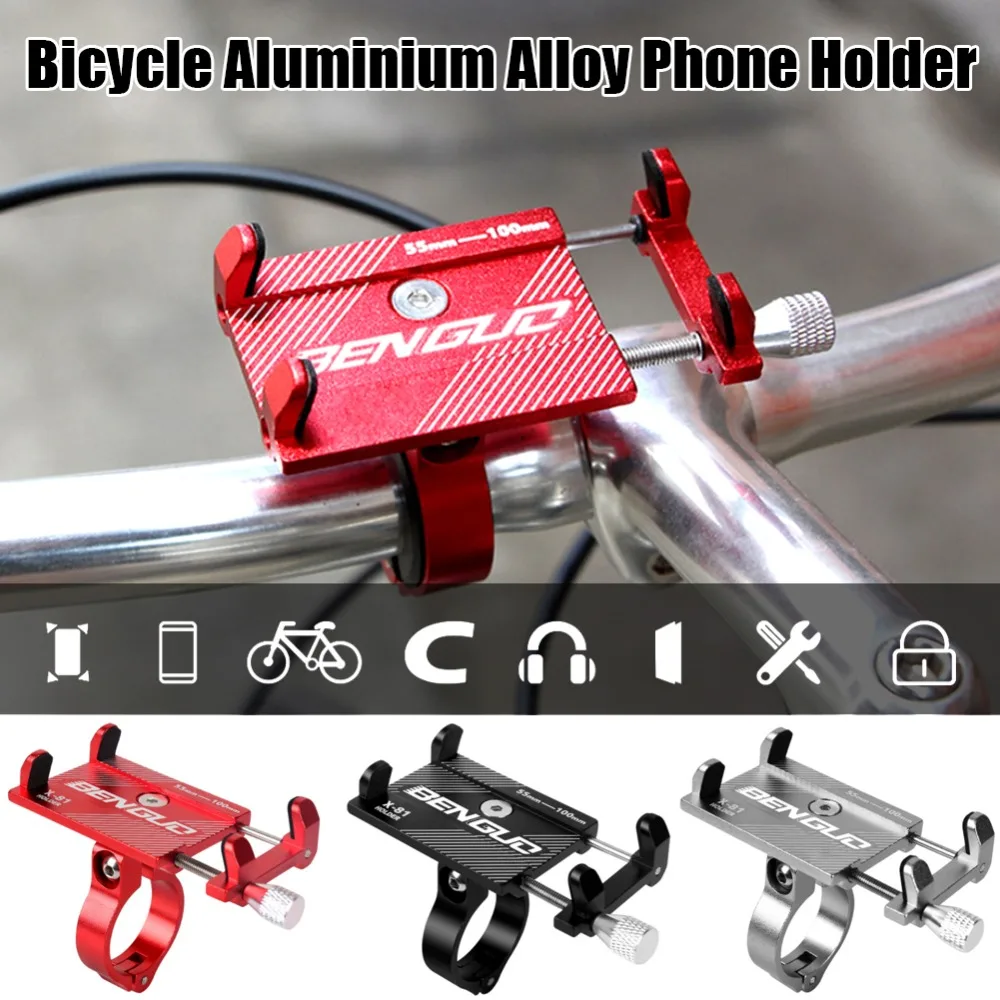 Держатель для телефона из алюминиевого сплава на руль мотоцикла смартфона 3 5-6 2