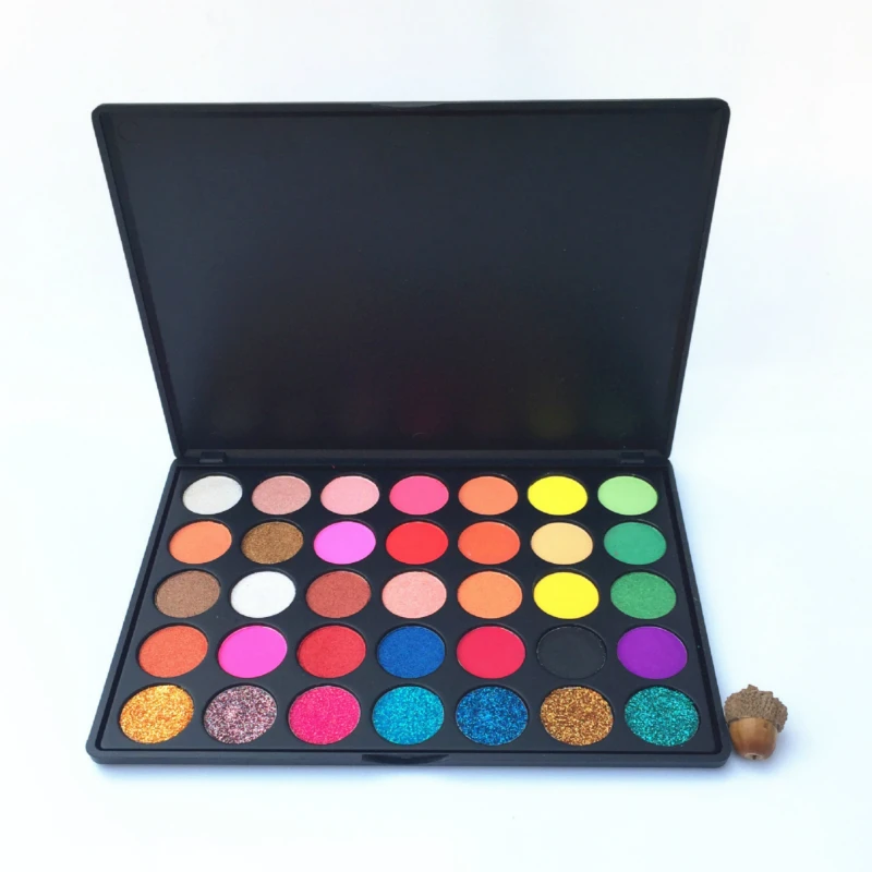 

High Pigment Makeup Pressed Powder Glitter eyeshadow Palette 35 color Matte Shimmer Eyeshadow Palette Eye Shadow Makeup Palettes