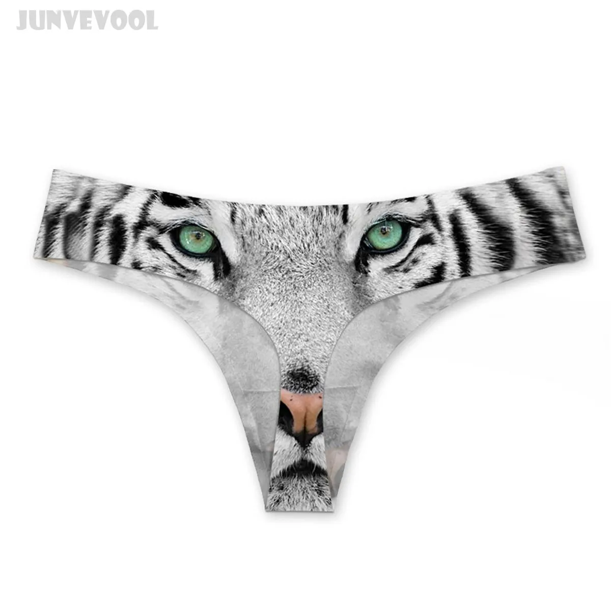 Мини-трусы микро трусики сексуальное женское бельё женские панк Тигр стринги T-Back