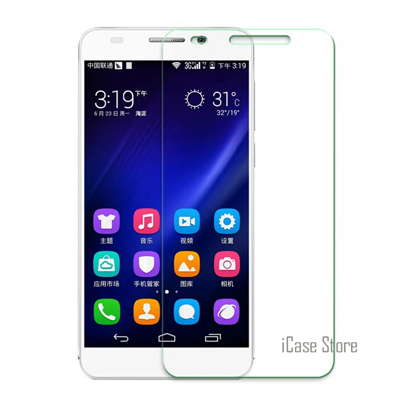 С уровнем твердости 9H закаленное Стекло Крышка для huawei Honor Y6 4C Pro 5C 7 P8 P9 P10 Lite 2017 6C Y5