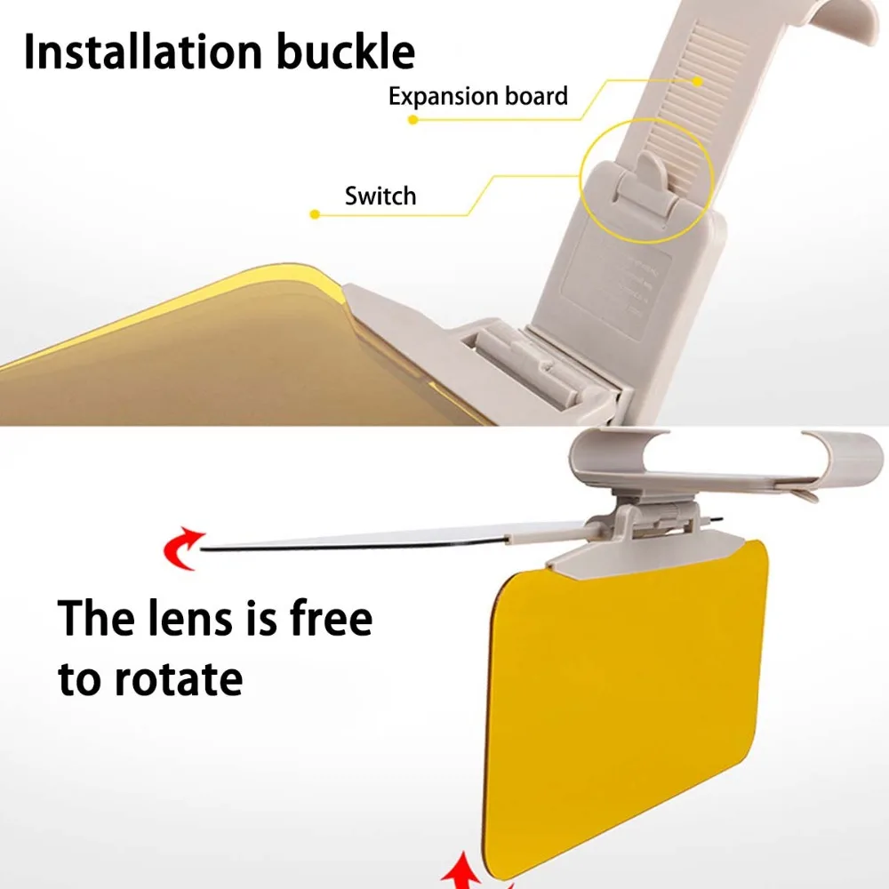 Автомобильный солнцезащитный козырек от солнца ослепительные очки дневное