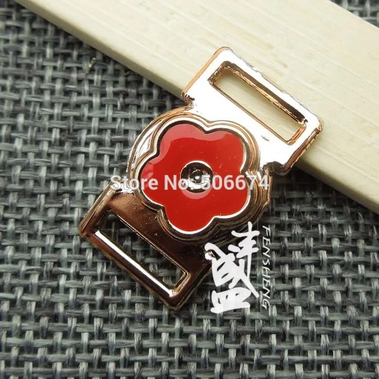 УФ покрытием золотой лентой пряжки 24/13 мм 30 шт. веревка слайдер для лук аксессуары