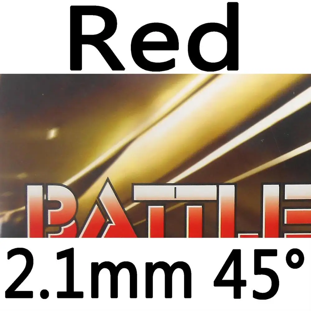 Red 2.1mm H45 729 битва II BATTLE 2 BATTLE2 липкий пунктов в настольный теннис пинг понга резины с губкой 2,1 мм - Цвет: Red 2.1mm H45