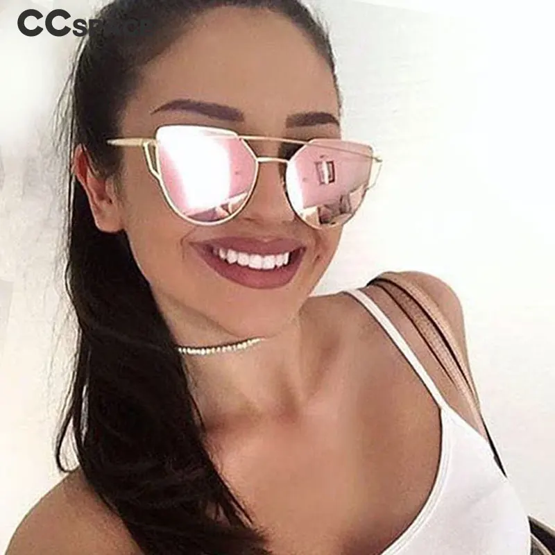 Женские солнцезащитные очки с кошачьим глазом брендовая дизайнерская