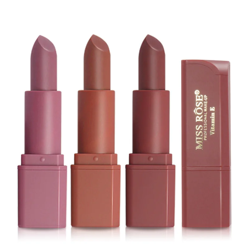32# Miss Rose, Новые матовые помады, женские сексуальные красные губы, цветная косметика, Batom, водостойкая, стойкая, Обнаженная помада, макияж