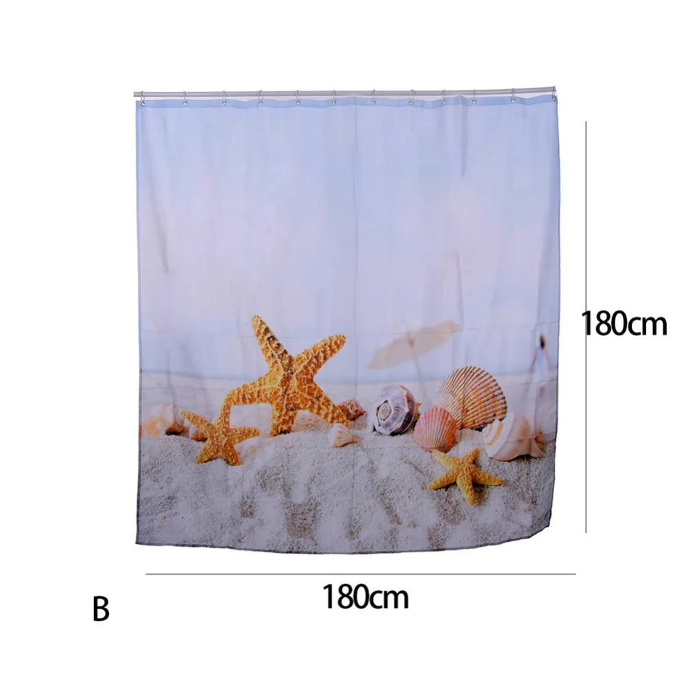 Модная ванная комната Художественный Декор цифровая печать водонепроницаемая