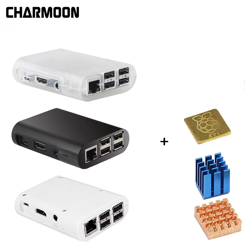 Чехол для Raspberry PI 4 model B чехол корпус из АБС пластика фото и Модель + высокое