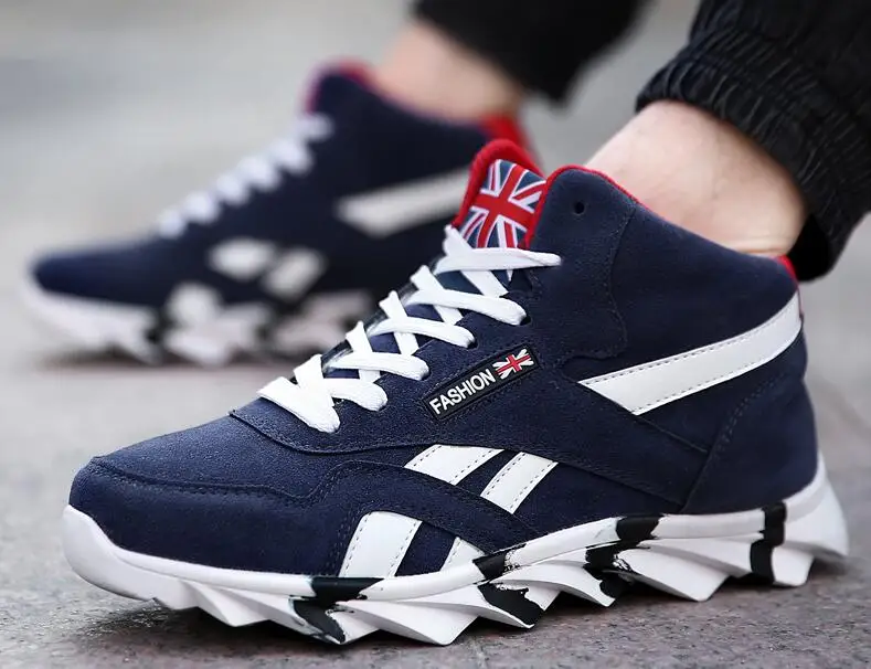 Мужские кроссовки для взрослых AI LIANG легкие дышащие хлопковые на осень