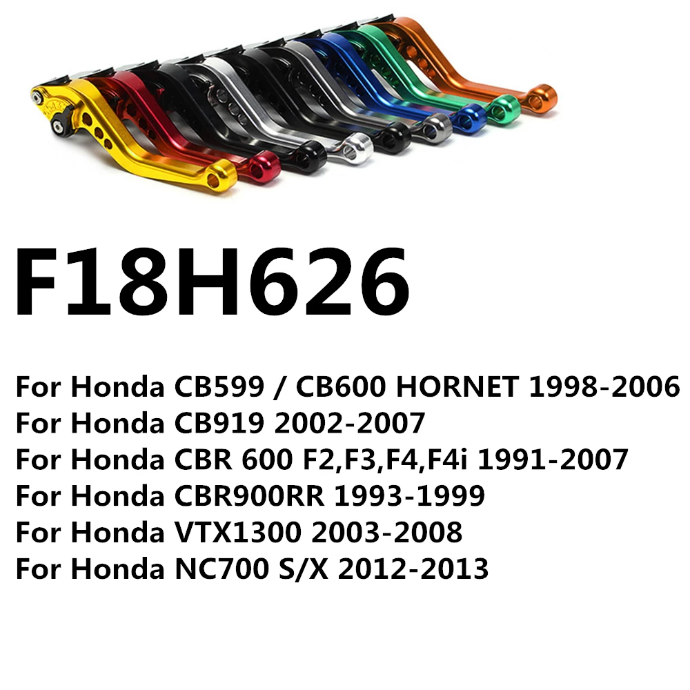 Для Honda CB599 CB600 HORNET 98-06 CB919 02-07 CBR600 91-07 CBR900RR 93-99 VTX1300 03-08 ЧПУ сцепные рычаги D25
