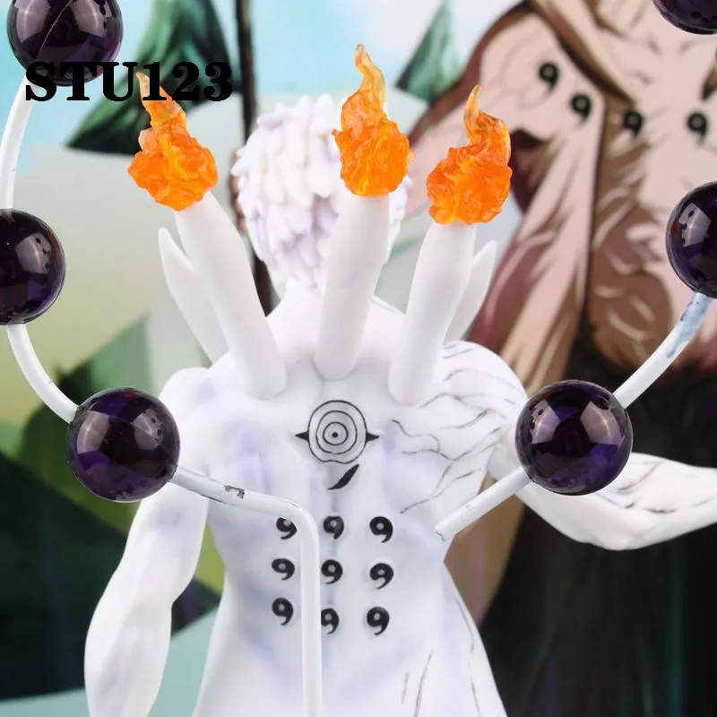 9 84 'Наруто Konohagakurenosato Uchiha Obito Akatsuki лидер сцена версия ПВХ фигурку Коллекционная