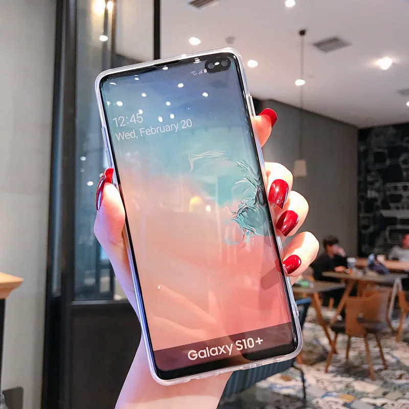 Мраморный чехол для Samsung Galaxy S10 lite S9 S8 Plus S10e S7 Edge Note 9 8 Etui силиконовая Мягкая задняя