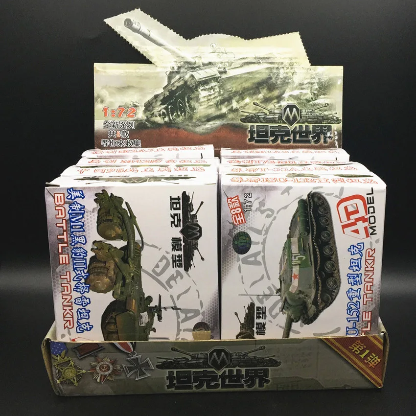 8 шт./компл. 4D пластиковые собрать танк наборы 1:72 Второй мировой войны модель