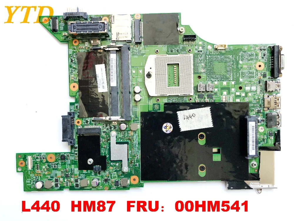 Оригинальная материнская плата для ноутбука lenovo L440 HM87 FRU 00HM541 протестирована