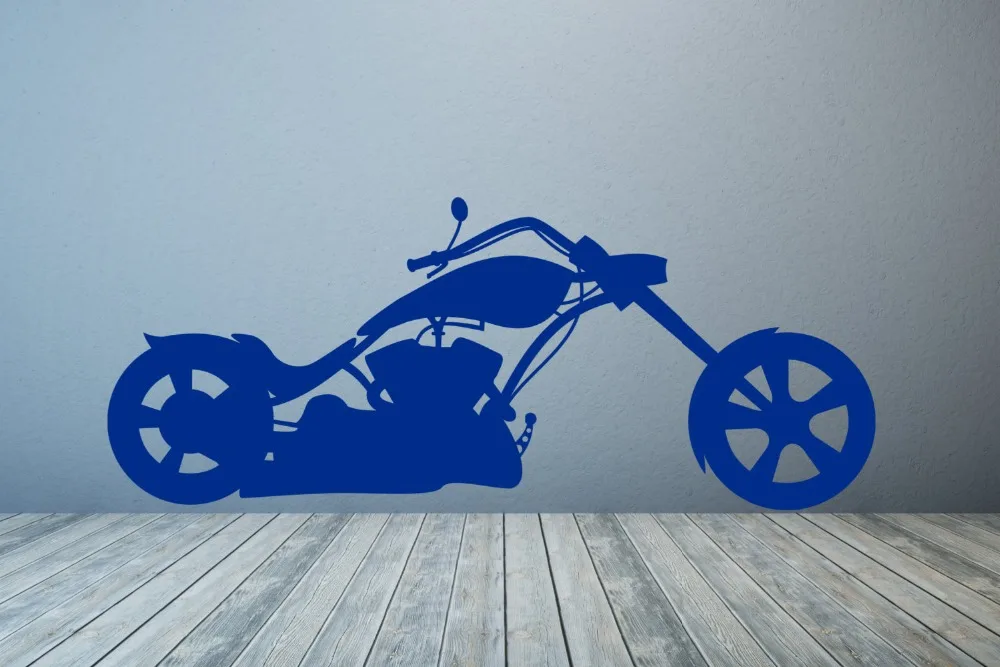 Мотоциклетная Настенная Наклейка с узором художественная настенная Виниловая
