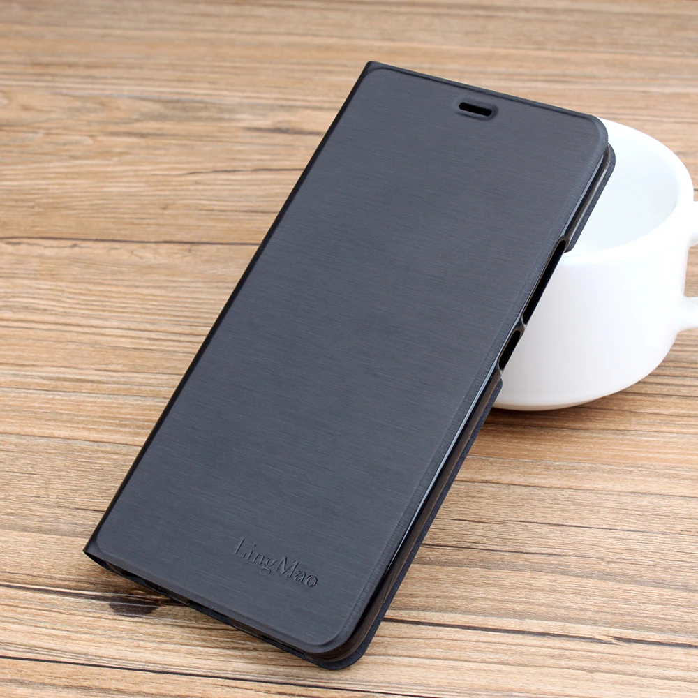 Оригинальный Матовый для ZTE Нубия M2 Lite чехол Флип кожаный крышка телефон случаях