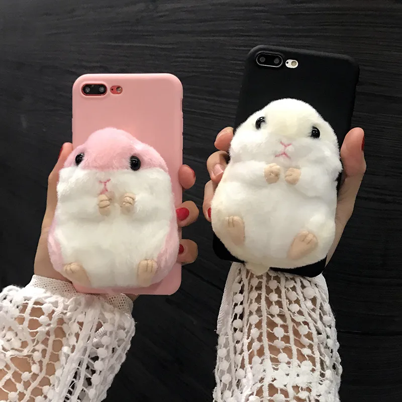 Ainike милый хомяк Мягкий ТПУ чехол для телефона Samsung Galaxy S6 S7edge S9Plus Note10 A20 A8S A51 J8 A750 3D