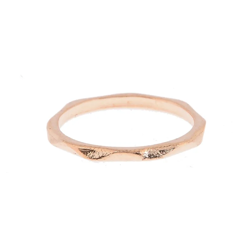 Набор золотых колец в стиле панк женский набор простых средней длины модные