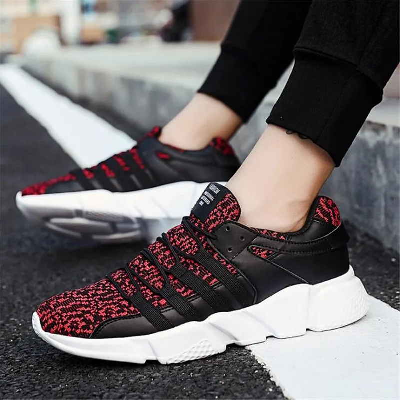 Мужская повседневная обувь унисекс легкая дышащая большие размеры 39-50 Tenis Zapatos