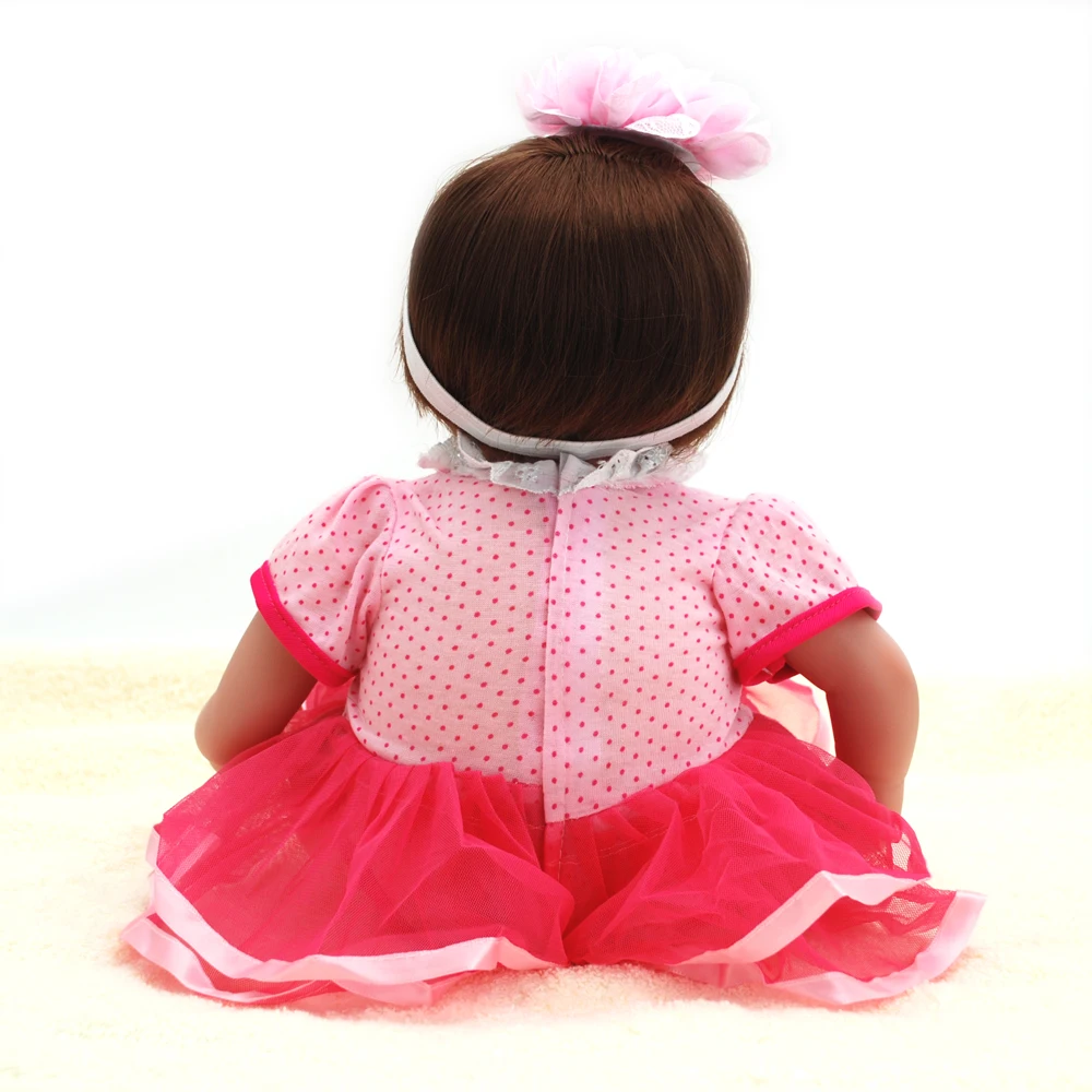 Nicoseewonder 16 дюймов bonecas Bebe Reborn Baby Куклы реалистичные хлопок Средства ухода за кожей