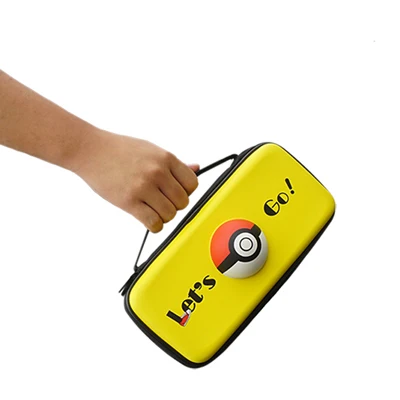 Yellow Console Bag Для Nintendo Switch Console сумка для хранения упаковки игра Let's go Pika Eevee NS Switch дорожный держатель Чехол Сумочка чехол - Цвет: Yellow Console Bag