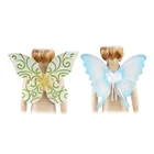 Элегантный костюм принцессы для девочек, 40 см * 50 см, крылья ангела, бабочки, вечерние костюмы для девочек