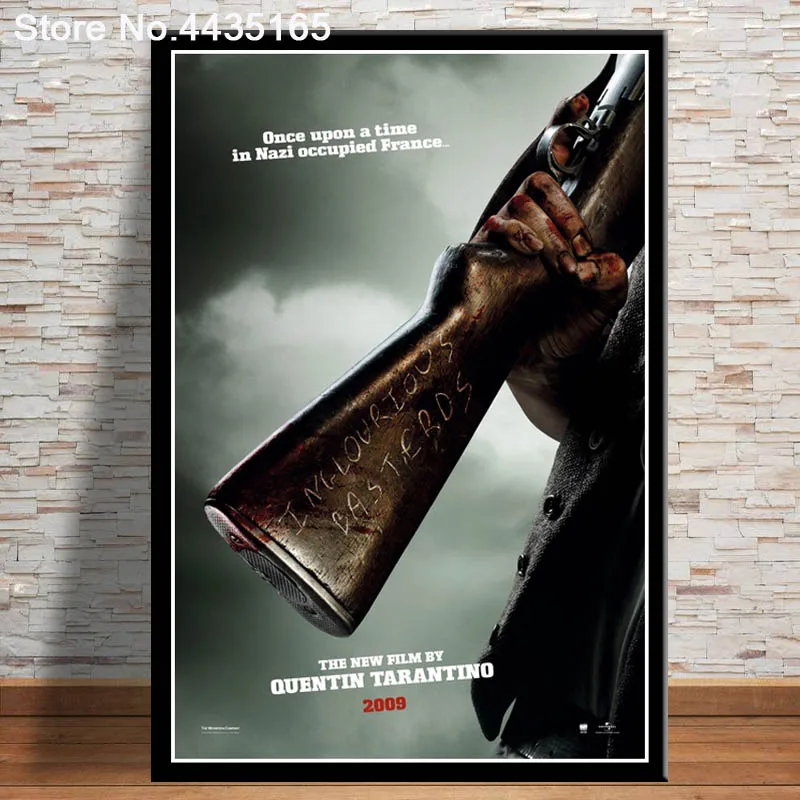 Постер Inglourious Basterds Квентин Тарантино классические кинопостеры и принты