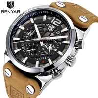 benyar mens watches top luxury chronograph sport mens watches fashion brand waterproof military watch relogio masculino by 5112m