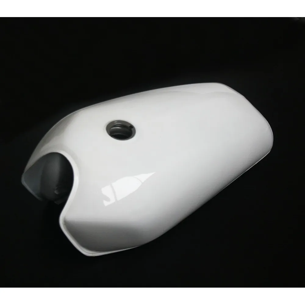 Мотоцикл Белый Универсальный винтажный Трековый скремблер топливный бак для Honda