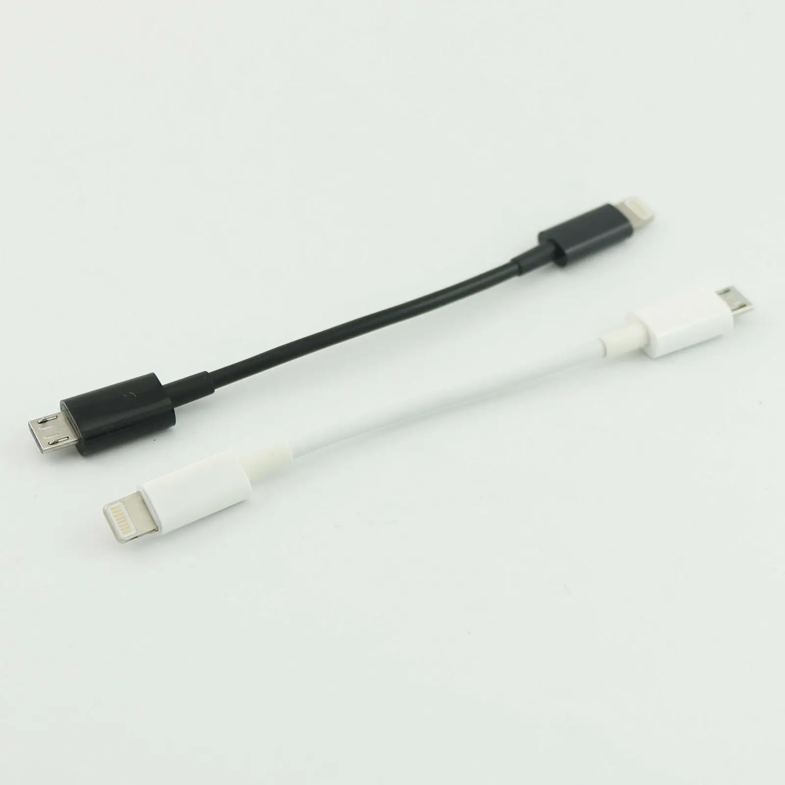 1pcs Micro USB 5Pin Male to Lightning Male Plug Data Charging Adapter Connector Cable 12cm
1pcs Micro USB 5Pin Male to Lightning Male Plug Data Charging Adapter Connector Cable 12cm