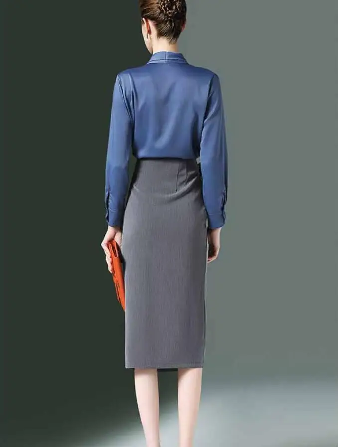 Новый женский костюм 2019 новое платье темперамент Топ Тонкий Хепберн ветер двойка