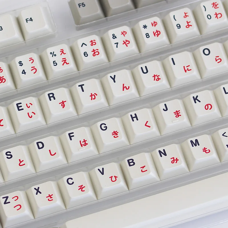 Enjoypbt клавиатура механическая клавиатура с клавиатурой, горячая Распродажа 117, японские брелки с красителем, набор ключей cmyw rgby