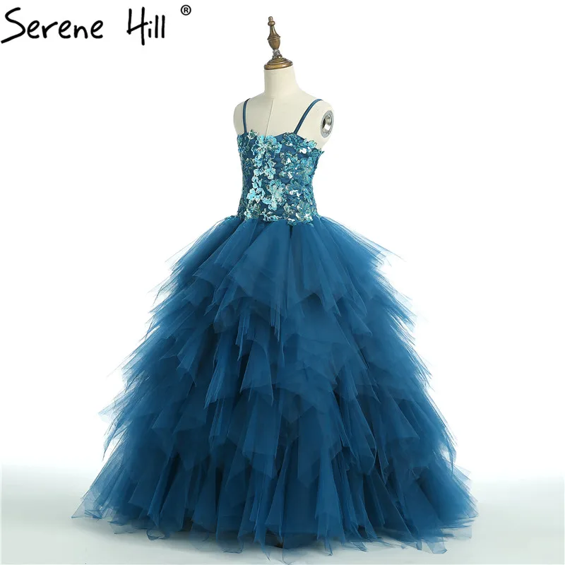 Платье для девочек с оборками и аппликацией в виде цветка Настоящая фотография