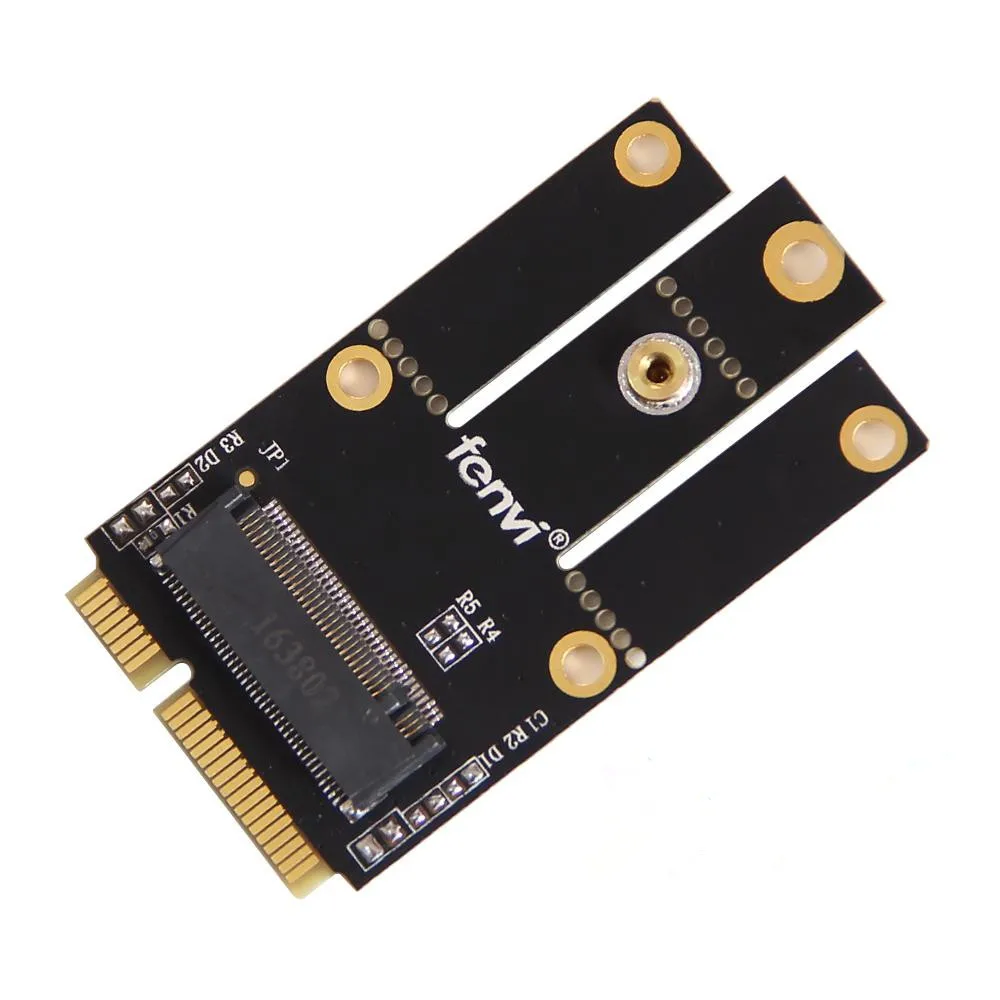 M.2 NGFF на мини разъем pci е (PCIe + USB) Адаптер для Intel 9260AC 8265NGW беспроводной Блютуз Wlan Card