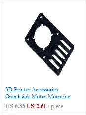 3D принтер Openbuilds v-слот черный угловой разъем кронштейн с углом 90 градусов подходит 20 мм