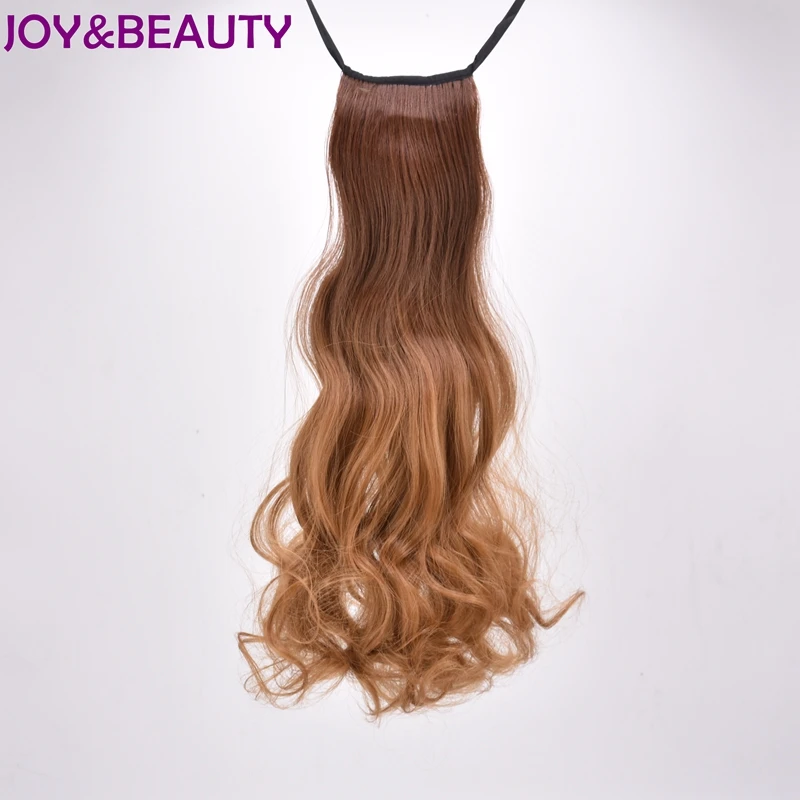 JOY& BEAUTY, смешанные цвета, синтетические волосы, длинные волнистые когти, хвосты, 22 дюйма, конский хвост, конский хвост, термостойкий парик для женщин